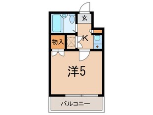 クレッセントSI－7の物件間取画像